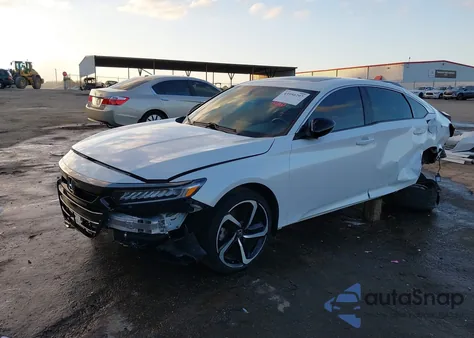 2021 Honda Accord Sport 2.0T из США, поврежденный, VIN 1HGCV2F33MA013273